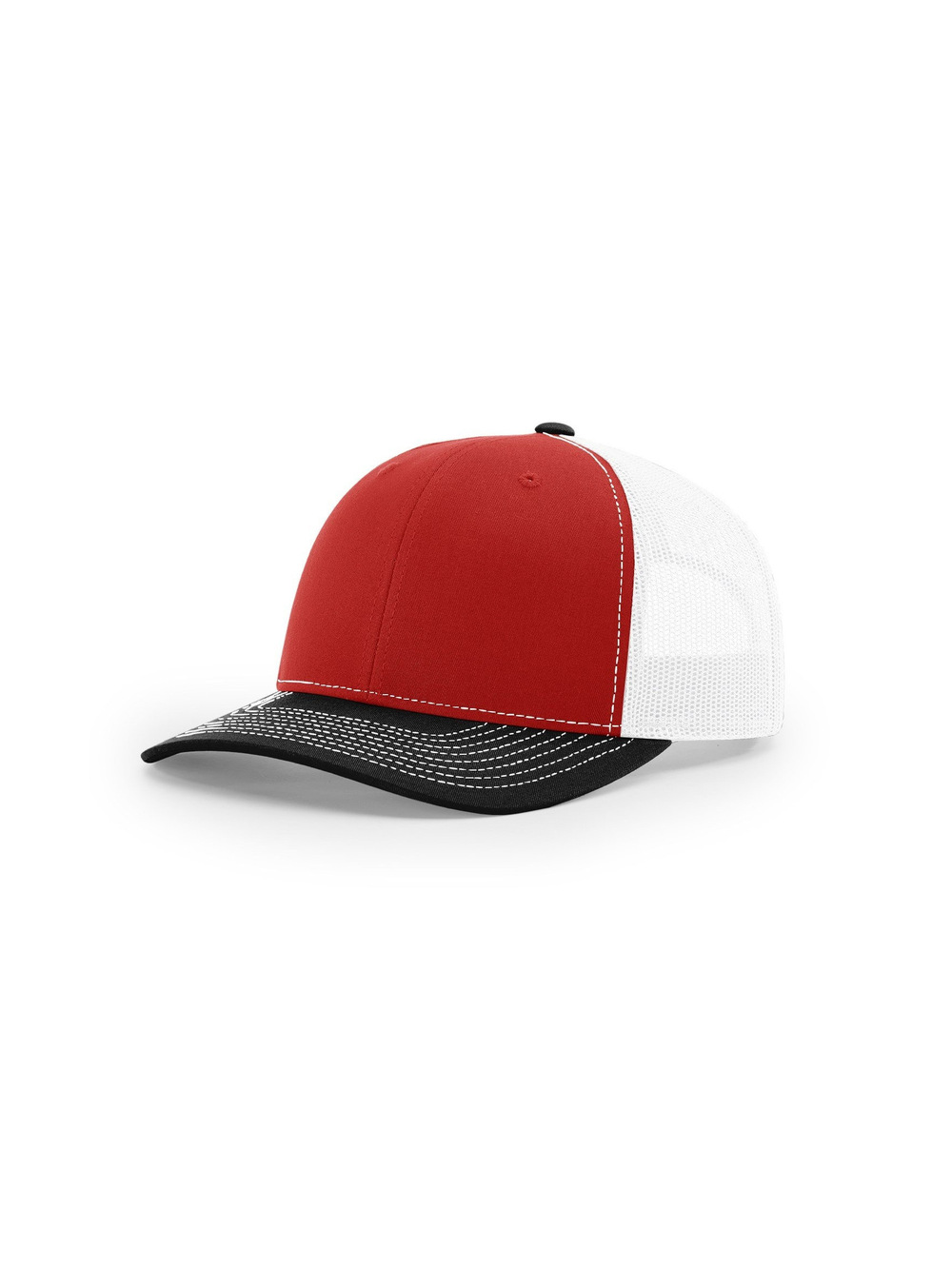 Mens Ballcap | Red, White, Black | Size OS